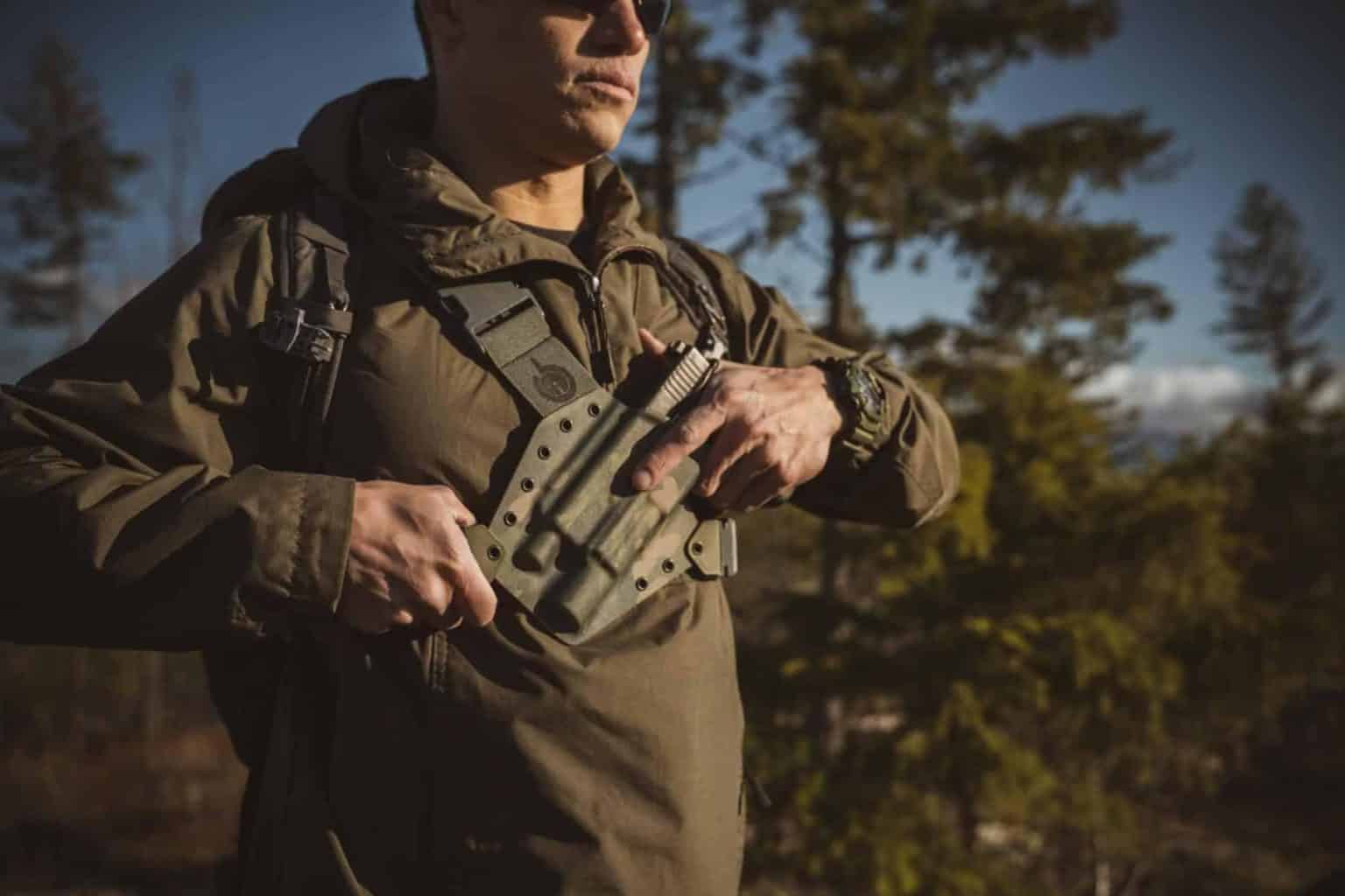 Kenai Chest Holster - Across the Chest, Fast & Efficient Draw ...