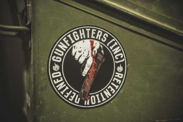 "Last Man Standing" 1911 Circle Sticker