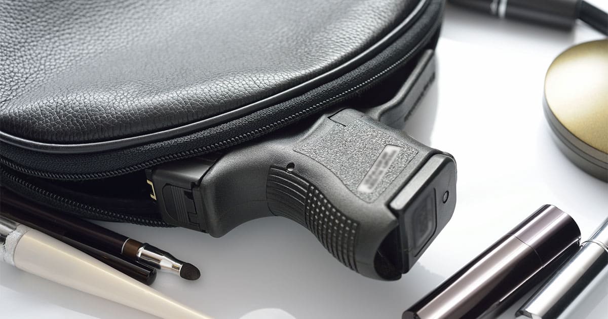 Gun being kept in purse