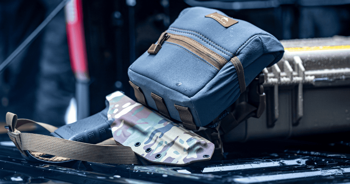 Carrying a Pistol with a Bino Harness GunfightersINC