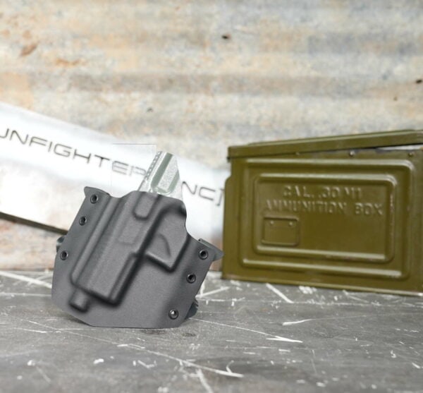 CZ PO7| Black/Foliage Green | Lefthand | Threaded | 0° Cant| Ronin | R219