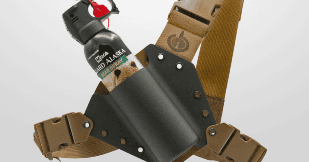 Warning Shot bear spray holster by GunfightersINC.