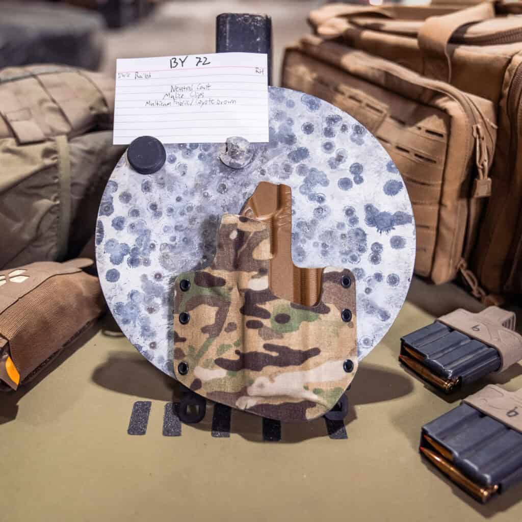 Dan Wesson DWX Railed| Multicam Fabric/Coyote | Righthand | Closed End | Baba Yaga | BY72