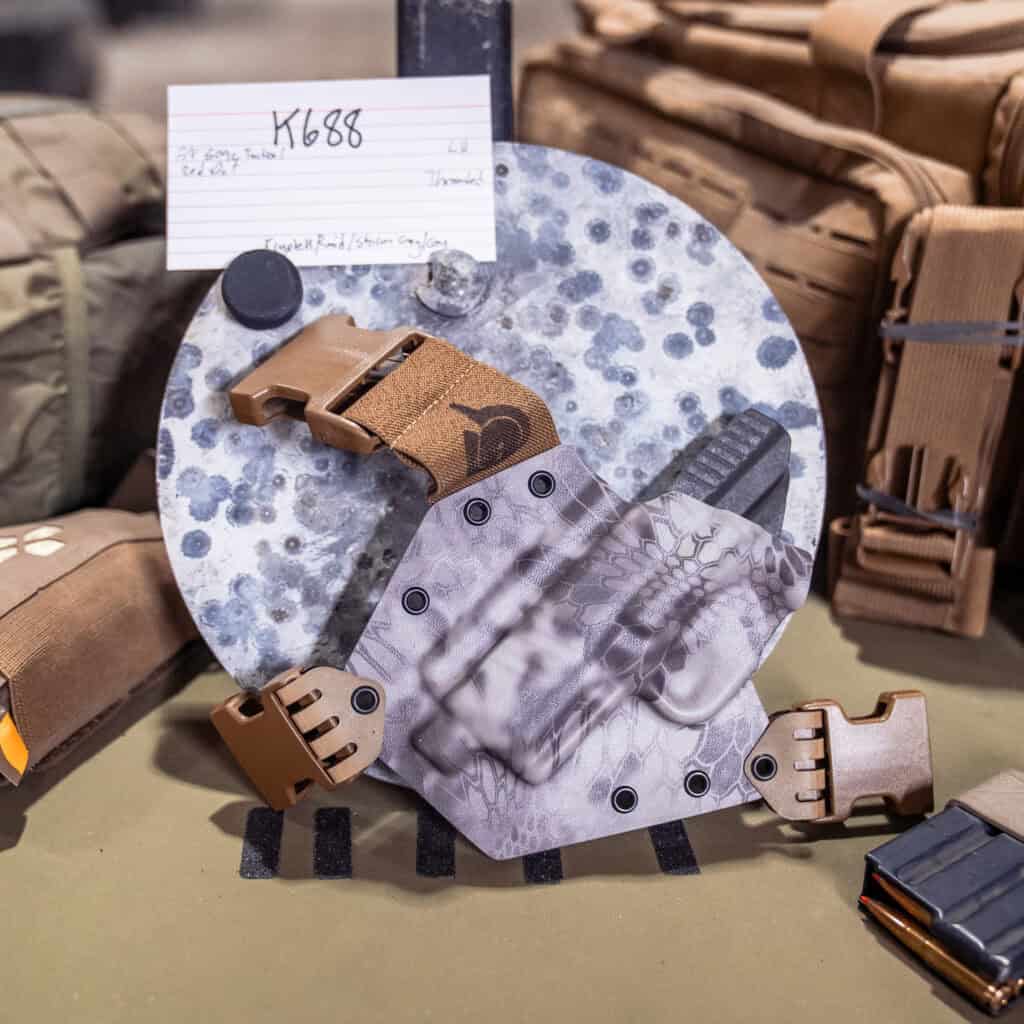 FN 509Compact Tactical| Kryptek Raid/Storm Grey | Lefthand | Threaded | Kenai | K688