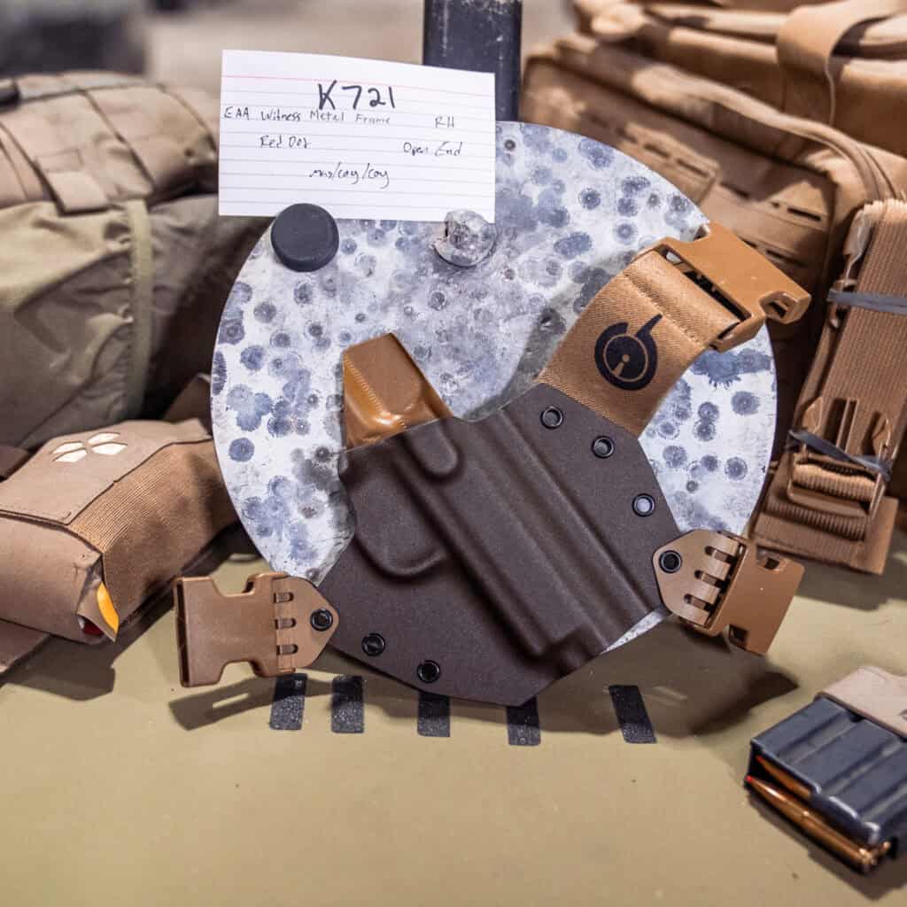 EAA WITNESS METAL FRAME| MAS Grey/Coyote | Righthand | Opened End | Kenai | K721