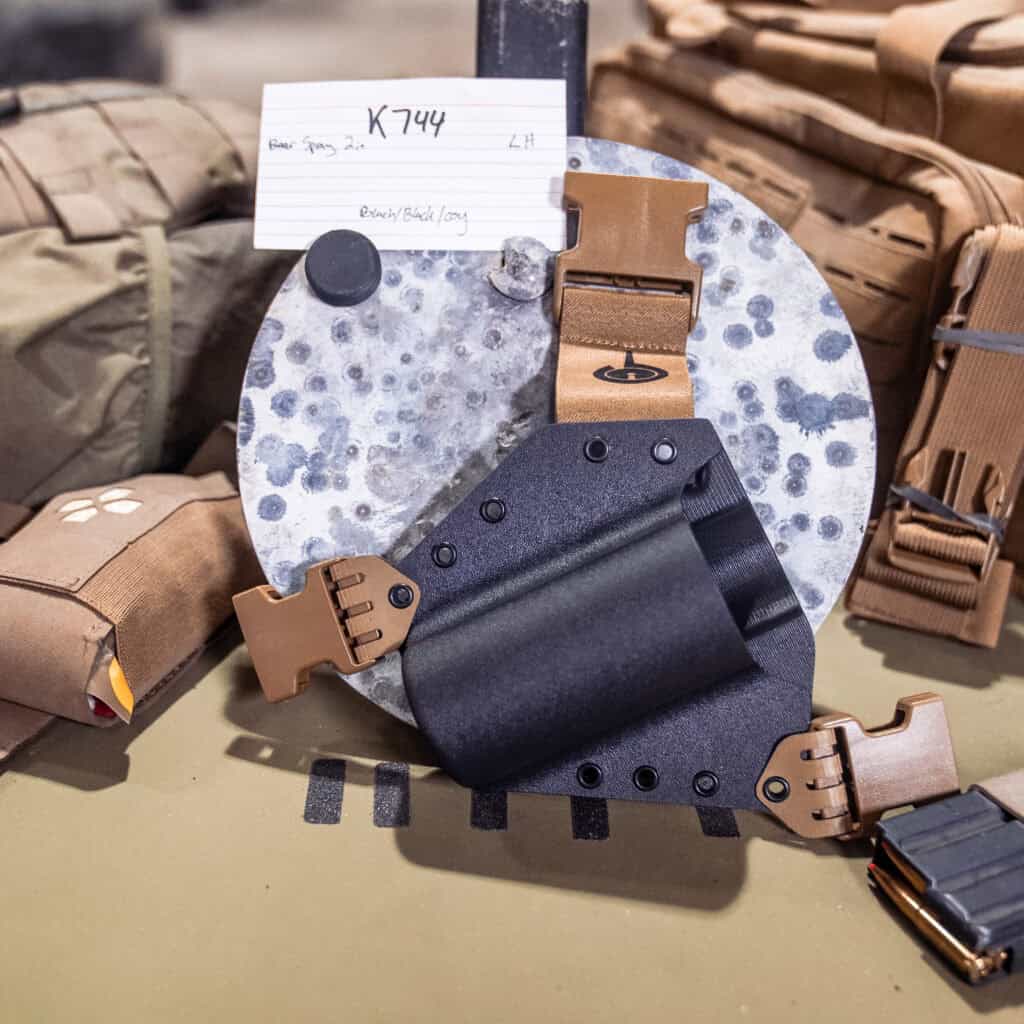 WARNING SHOT 2"| Black/Black | Lefthand | Opened End | Kenai | K744