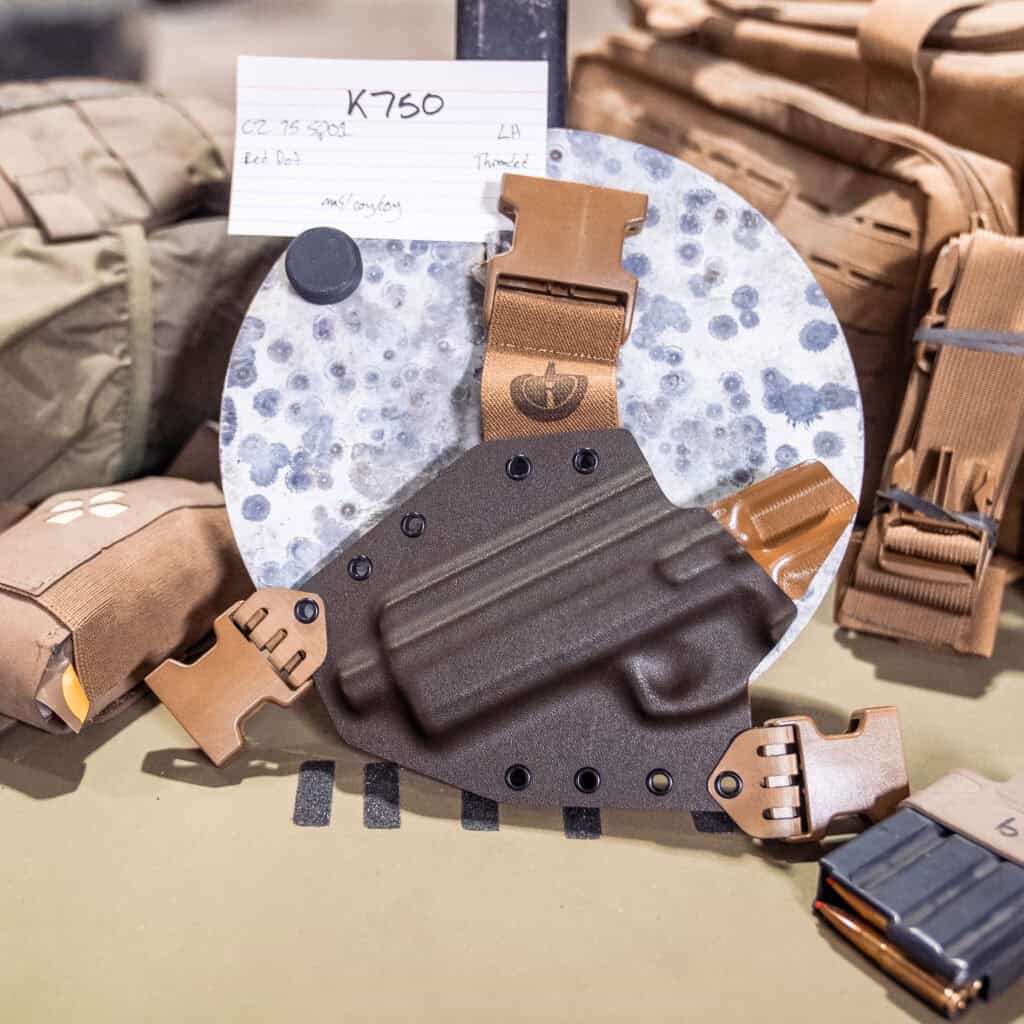 CZ 75 SP01| MAS Grey/Coyote | Lefthand | Threaded | Kenai | K750