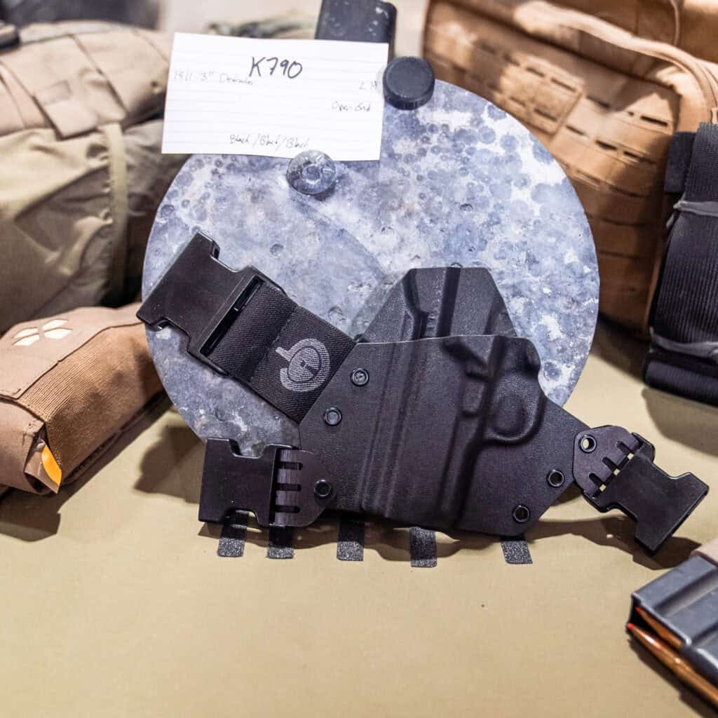 1911 3" Defender| Black/Black | Lefthand | Opened End | Kenai | K790