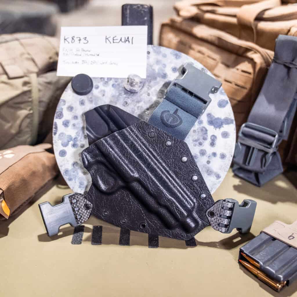 FN Hi-Power| Tru-Hide Black/Black | Righthand | Threaded | Kenai | K873