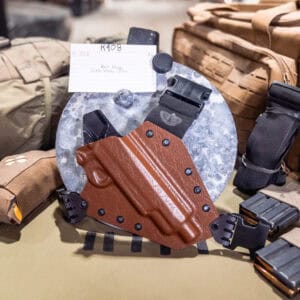 SIG 1911X| Tru-Hide Whiskey/Black | Righthand | Threaded | Kenai | K908