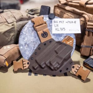 SIG M17| TLR-8| Mas Grey/Coyote | Lefthand | Threaded | Light Bearing Kenai | KL313