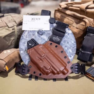 SIG P320 X-Ten| TLR-8a| Tru-Hide Whiskey/Black | Righthand | Threaded | Light Bearing Kenai | KL417