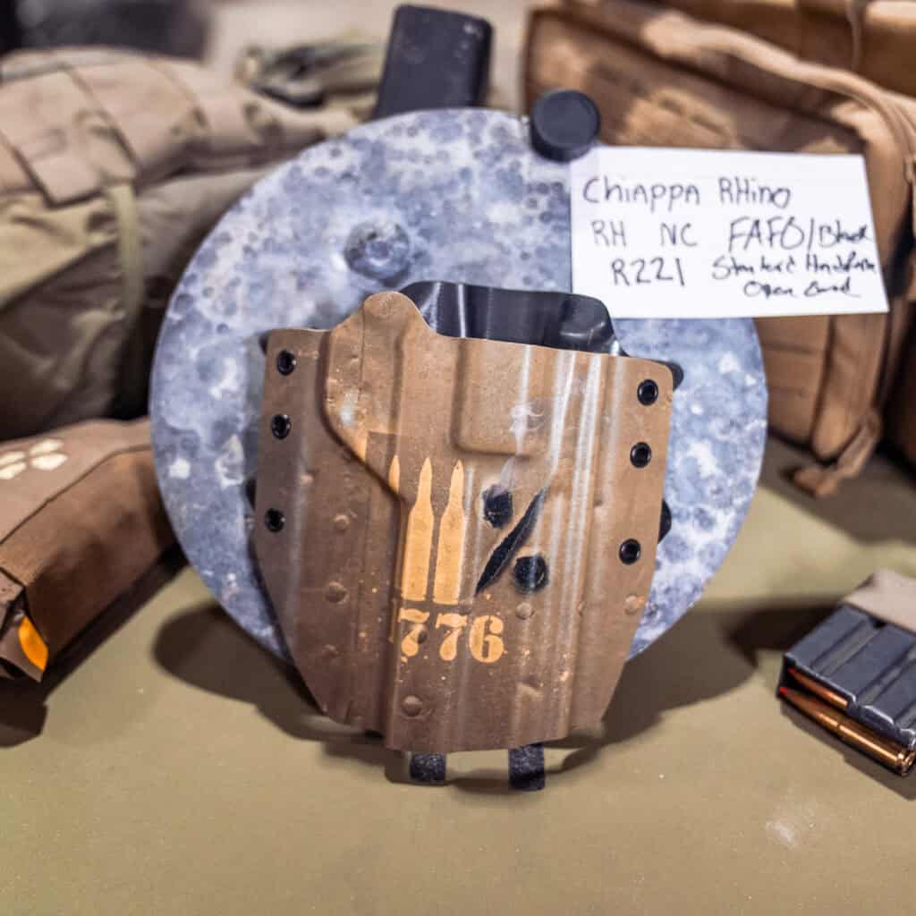 Chiappa Rhino| F$@K Around Find Out/Black | Righthand | Opened End | 0° Cant| Ronin | R221