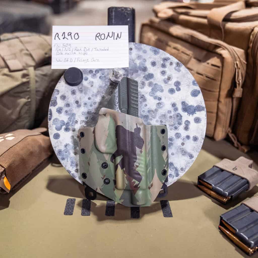 FN 509| WWBFD/Foliage Green | Righthand | Threaded | 0° Cant| Ronin | R290