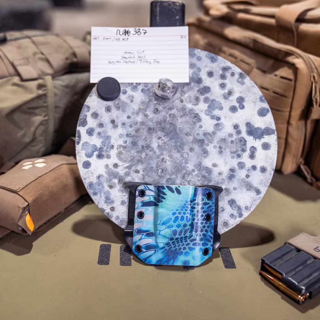 Glock 10/45 Single Mag Pouch| Kryptek Neptune/Tiffany blue | Righthand | Closed End | 0° Cant| Ronin | R387