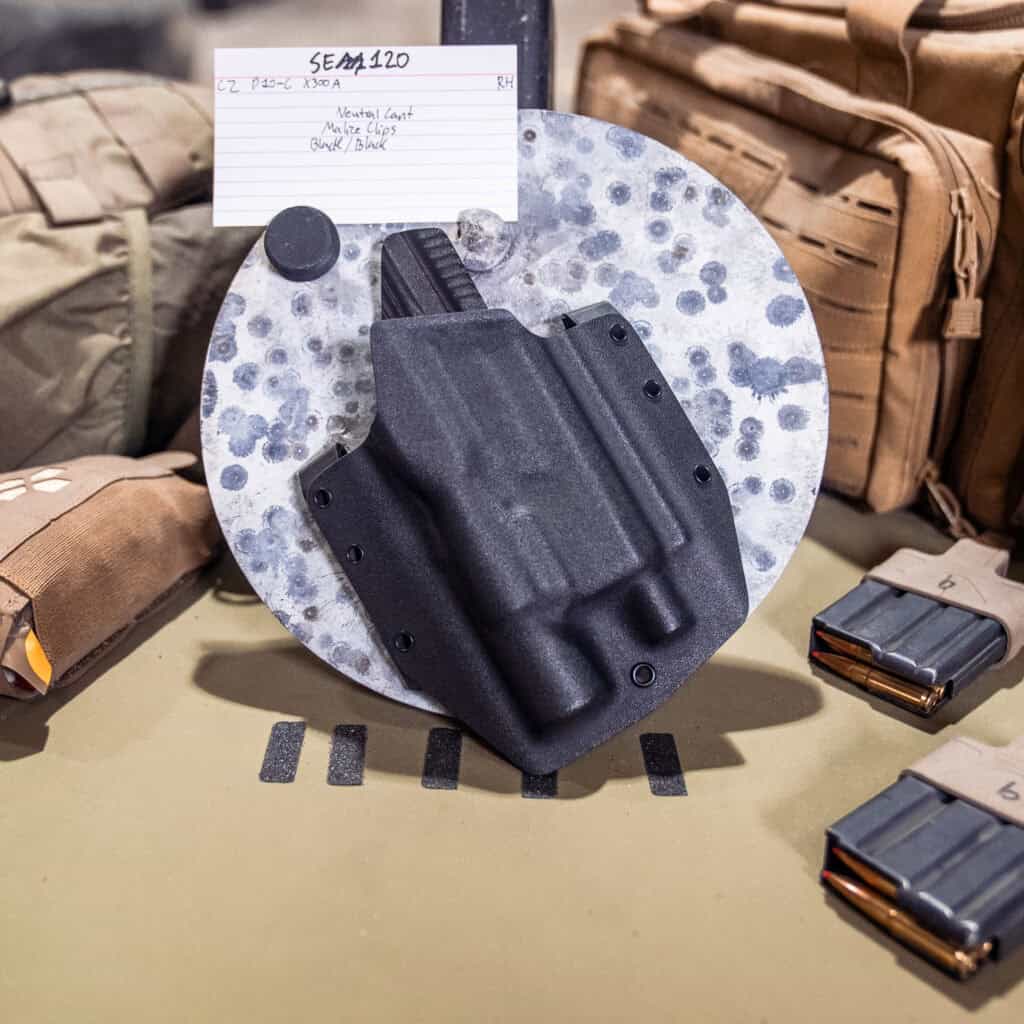 CZ P10C| X300A   | Black/Black | Righthand | Closed End | Sentinel | SE120