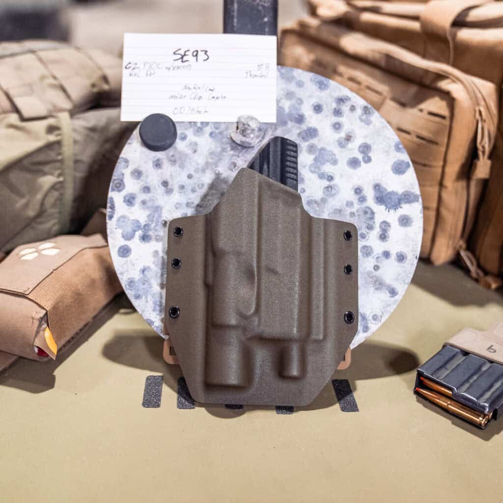 CZ P10C| X300B| OD Green/Black | Righthand | Threaded | Sentinel | SE93