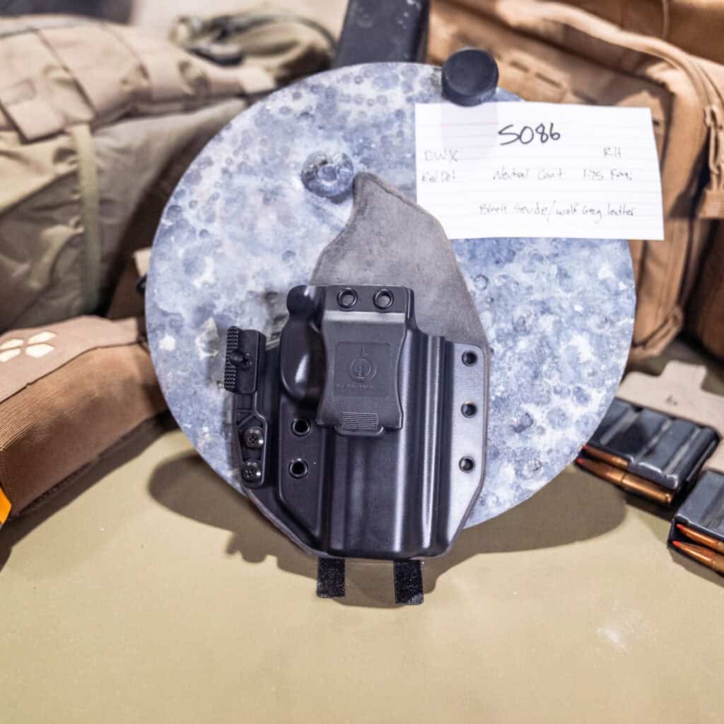 Dan Wesson DWX | Black Suede | Righthand | Closed End | Cant° 0 | Solace | SO86