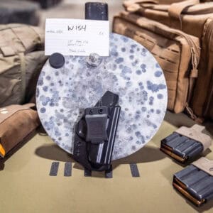 Walther PPK | Black Suede | Righthand | Closed End | Cant° 45 | Wraith | W154