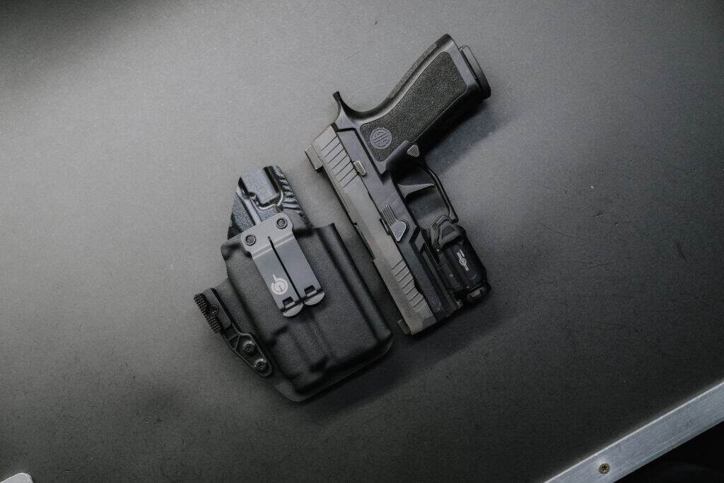 LB Wraith Out Of Holster