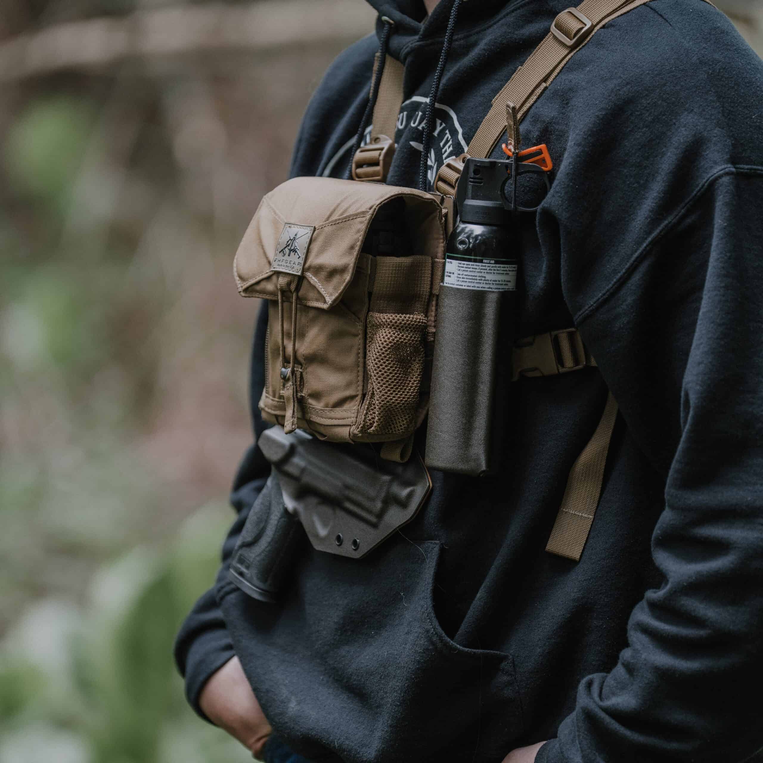 Angle Shot of Bear-Link Worn on the Side