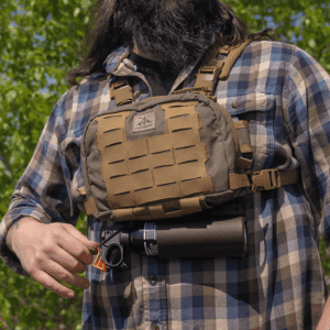 Bear-Link Under Chest Pack Being Worn By a Man with a Beard