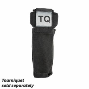 North American Rescue Combat Application Tourniquet Holder Black Front