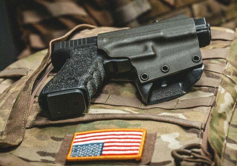 holster-and-american-flag-patch